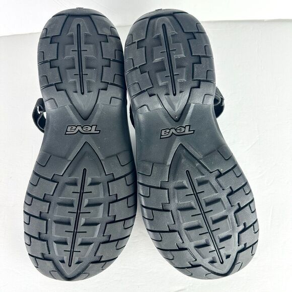 Teva Men's Meacham Hiking Sandal Size 12 Black Gray Outdoor Camping EUC - Picture 7 of 8